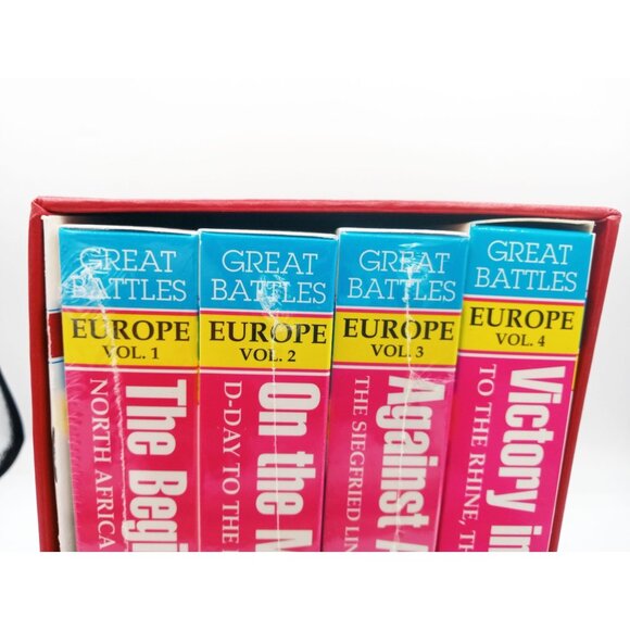 Great Battles Of World War II VHS Box Set Europe Vol 1-4 Readers Digest Video - Picture 4 of 14